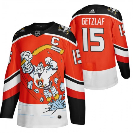 Anaheim Ducks Ryan Getzlaf 15 2020-21 Reverse Retro Alternatief Authentic Shirt - Mannen